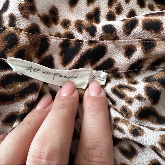 Leopard Surplus Button Up - Picture 6 of 8